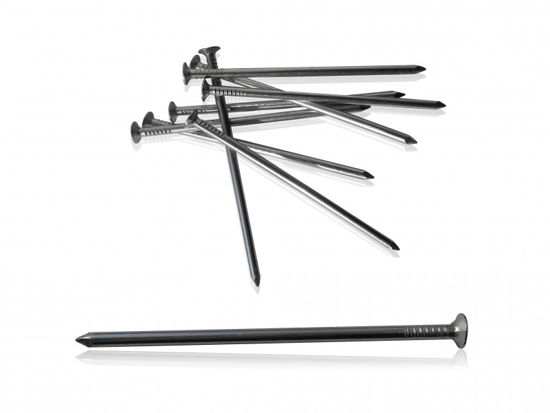 Stavební hřebíky 36x1,6 mm obyčejné, černé