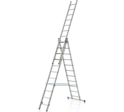 Hliníkový trojdílný žebřík 3x11 Elkop